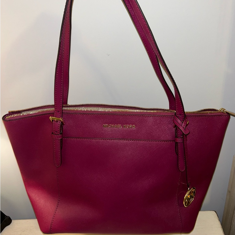 Michael Kors Fuchsia Tote Bag